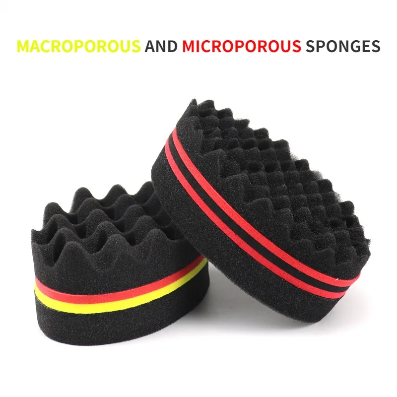 Twist Sponge Coil - Owalna szczotka do włosów z podwójnymi