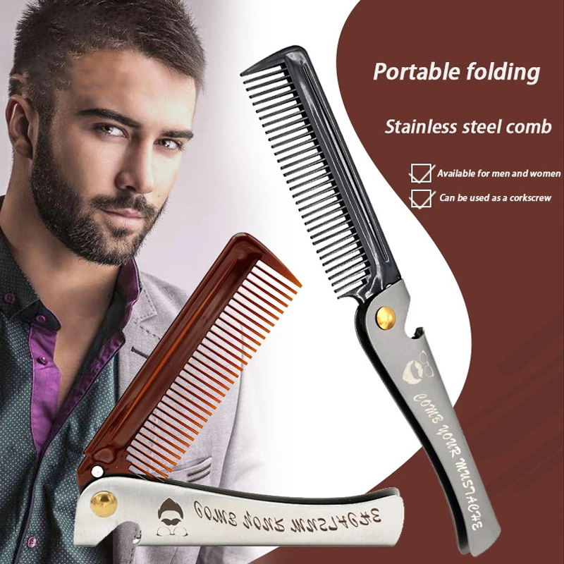 Hair Care China - 1 szt. składany przenośny grzebień -