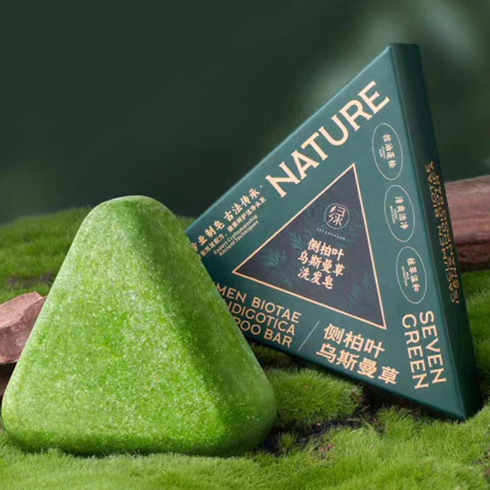 Hair Care Natur - Naturalny szampon w kostce Nature Triangle,
