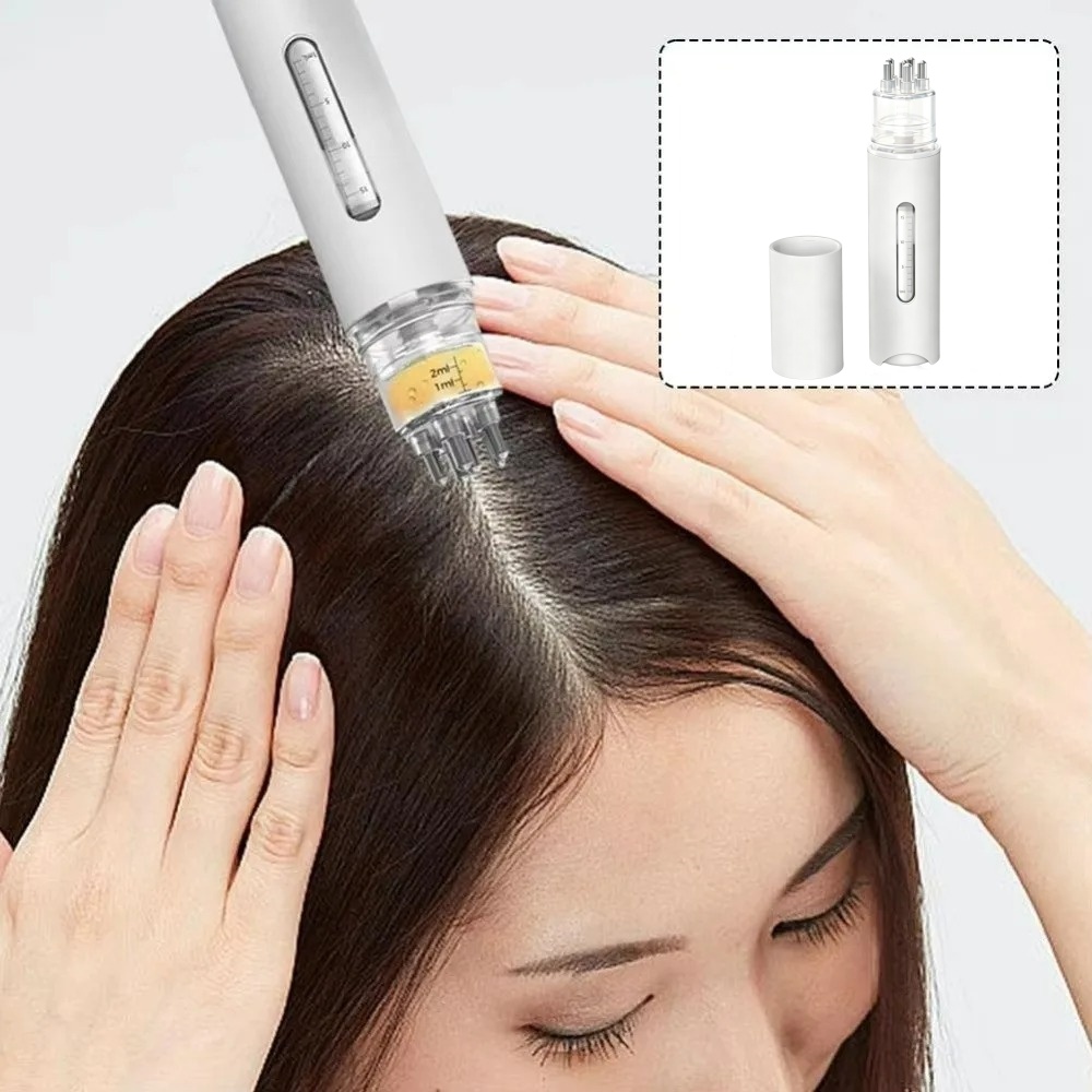 Hair Care For Hair Loss - Aplikator do olejku do włosów, grzebień