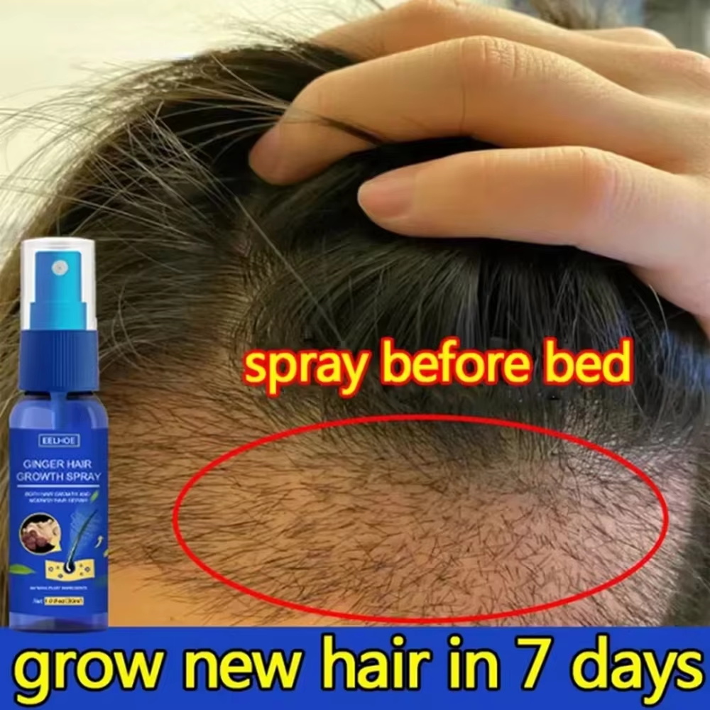 Hair Care For Hair Loss - Szybki Spray na Porost Włosów z