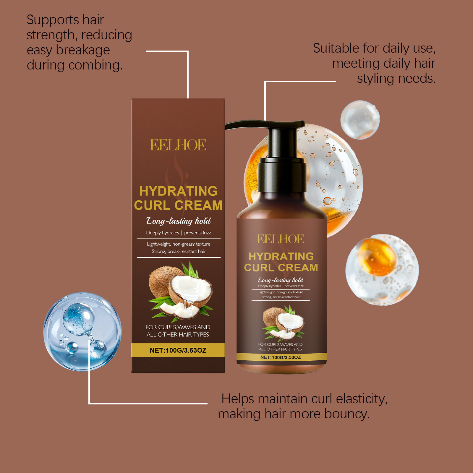 Krem do stylizacji kręconych w – Hair Care Natur recenzja i cena