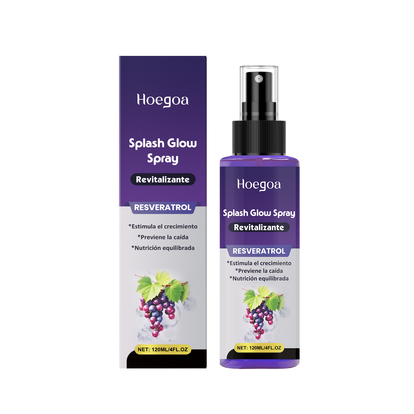 Spray do włosów z resweratrolu – Hair Care For Hair Loss recenzja i cena