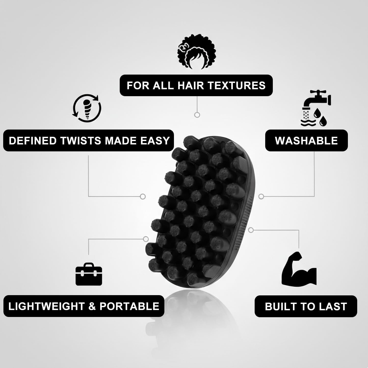 Gąbka do kręcenia włosów dla c – Twist Sponge Coil recenzja i cena