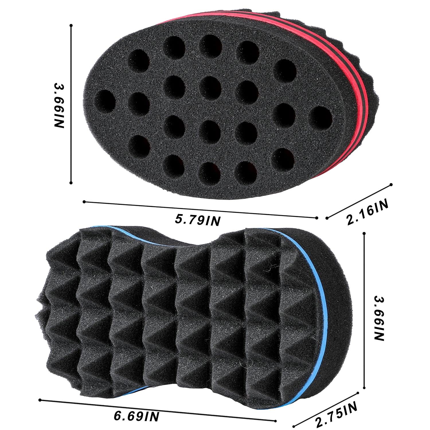 1 szt. Owalna, dwustronna magi – Twist Sponge Coil recenzja i cena