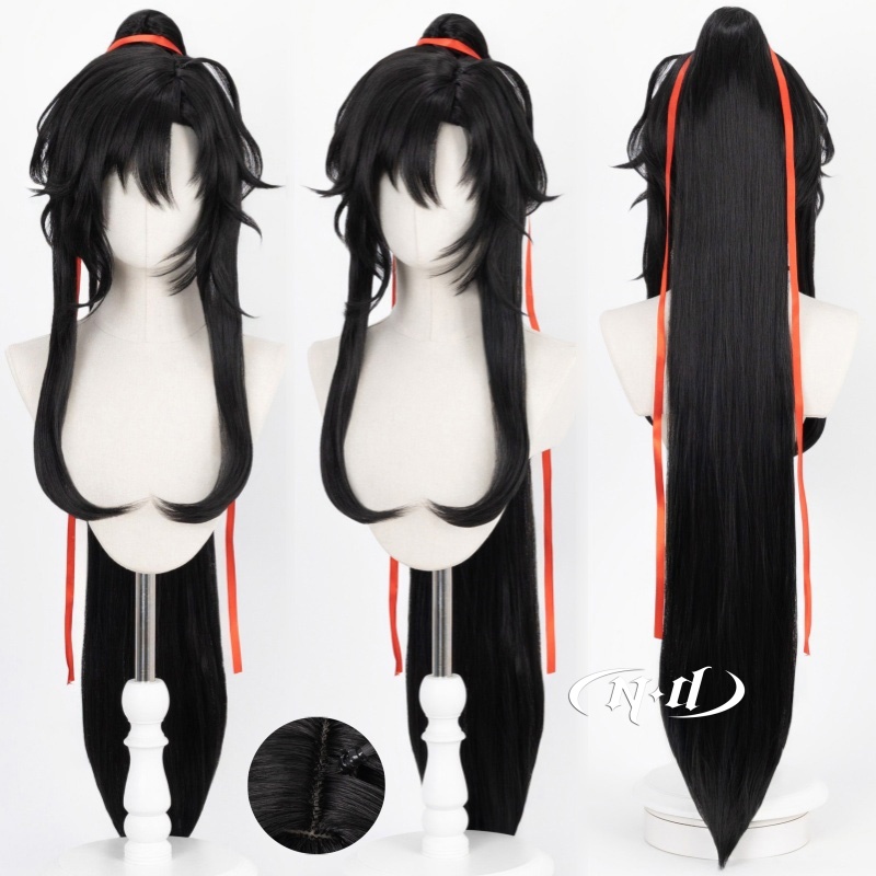 Peruki Cosplay ND Wei Wuxian,  – Braiding Hair Kanekalon recenzja i cena