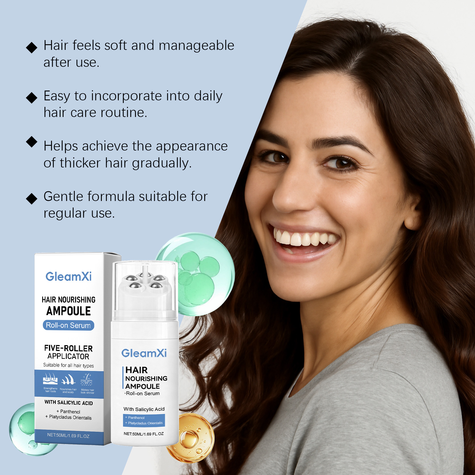 Serum odżywiające do włosów z  – Hair Care Natur recenzja i cena