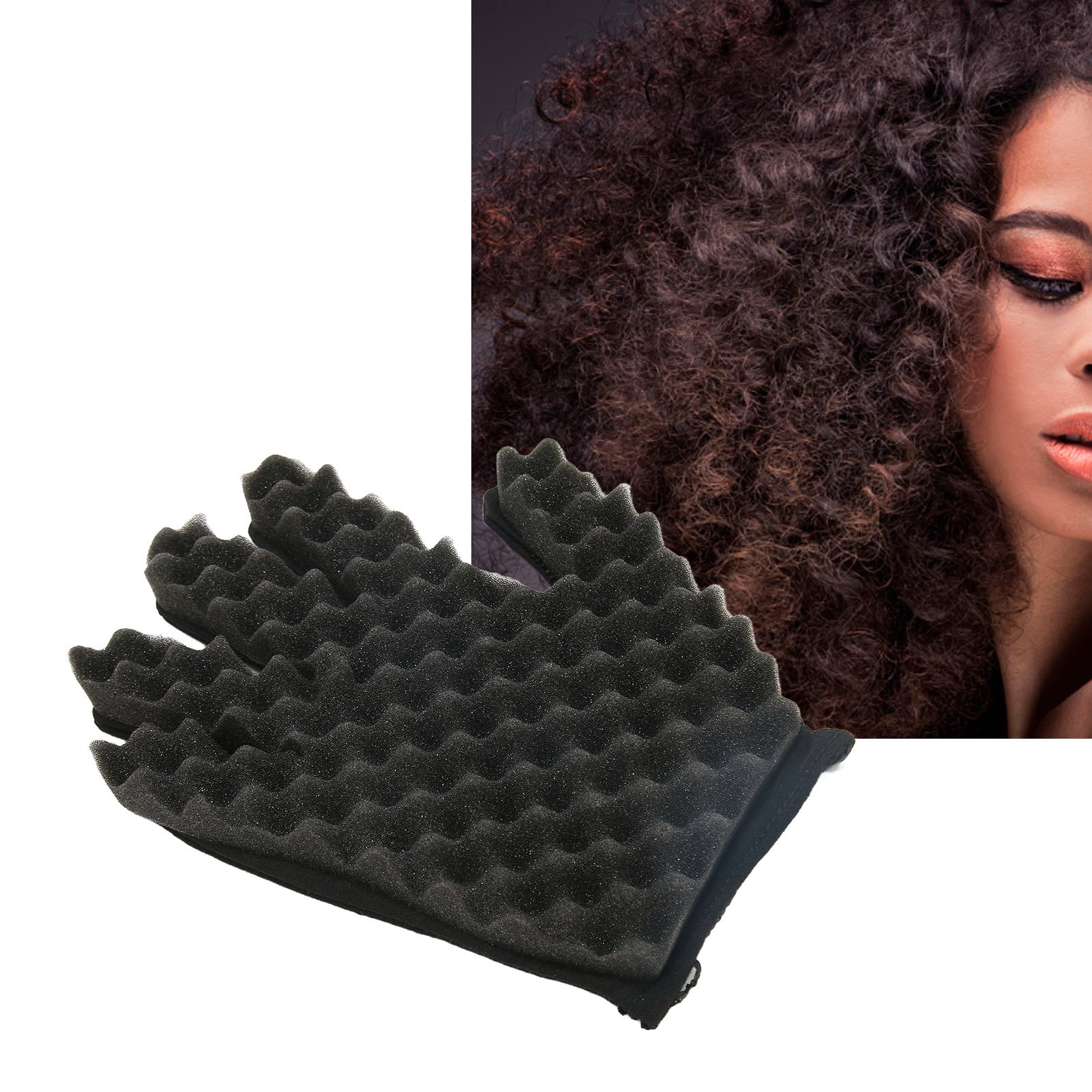 Gąbka do kręcenia włosów Afro, – Twist Sponge Coil recenzja i cena