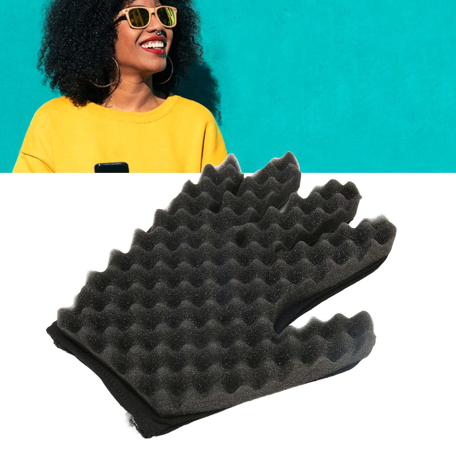 Gąbka do kręcenia włosów Afro, – Twist Sponge Coil recenzja i cena