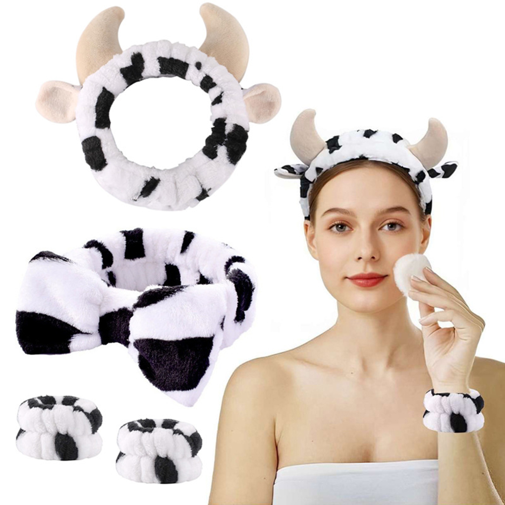 4 szt. 3D krowa opaska na głow – Hair Care China recenzja i cena