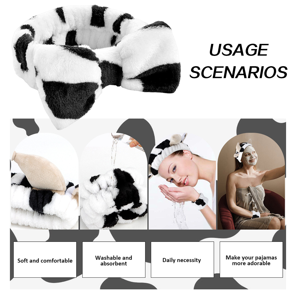 4 szt. 3D krowa opaska na głow – Hair Care China recenzja i cena