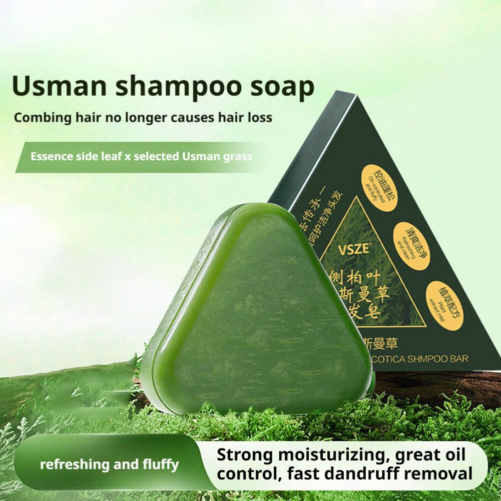 Szampon w kostce Usman Grass & – Hair Care Basic recenzja i cena